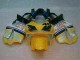 CBR 600 F4i 2001-2003 Verkleidungen - Gelb Silber Nastro Azzurro