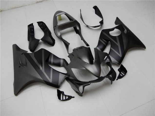 CBR 600 F4i 2001-2003 Verkleidungen - Matt Schwarz Grau CBR 600 F4i 2001-2003 Verkleidungen - Matt Schwarz Grau