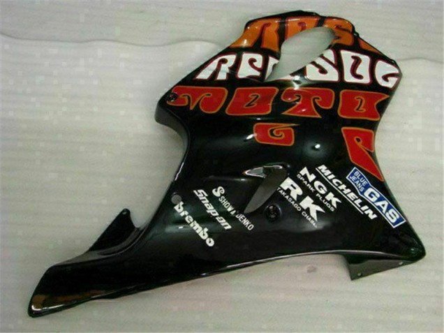 CBR 600 F4i 2001-2003 Verkleidungen - Orange Schwarz CBR 600 F4i 2001-2003 Verkleidungen - Orange Schwarz