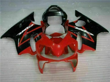 CBR 600 F4i 2001-2003 Verkleidungen - Rot Schwarz