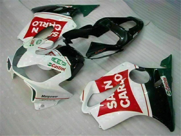 CBR 600 F4i 2001-2003 Verkleidungen - Rot Weiß Schwarz San Carlo CBR 600 F4i 2001-2003 Verkleidungen - Rot Weiß Schwarz San Carlo