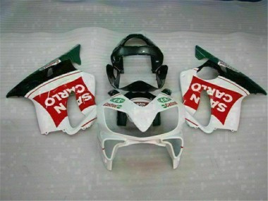 CBR 600 F4i 2001-2003 Verkleidungen - Rot Weiß Schwarz San Carlo