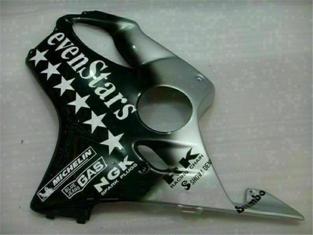 CBR 600 F4i 2001-2003 Verkleidungen - Schwarz Silber SevenStarss CBR 600 F4i 2001-2003 Verkleidungen - Schwarz Silber SevenStarss