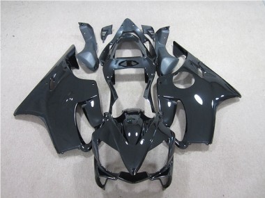 CBR 600 F4i 2001-2003 Verkleidungen - Schwarz ohne Aufkleber