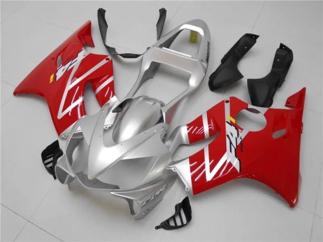 CBR 600 F4i 2001-2003 Verkleidungen - Silber Rot CBR 600 F4i 2001-2003 Verkleidungen - Silber Rot