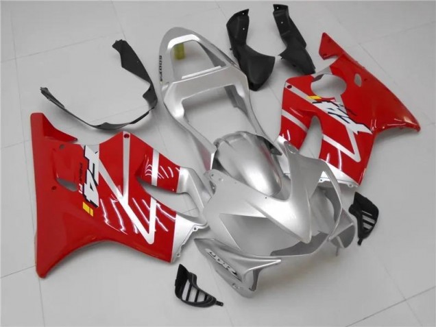 CBR 600 F4i 2001-2003 Verkleidungen - Silber Rot CBR 600 F4i 2001-2003 Verkleidungen - Silber Rot