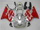 CBR 600 F4i 2001-2003 Verkleidungen - Silber Rot CBR 600 F4i 2001-2003 Verkleidungen - Silber Rot