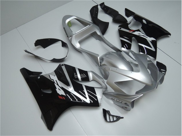 CBR 600 F4i 2001-2003 Verkleidungen - Silber Schwarz CBR 600 F4i 2001-2003 Verkleidungen - Silber Schwarz