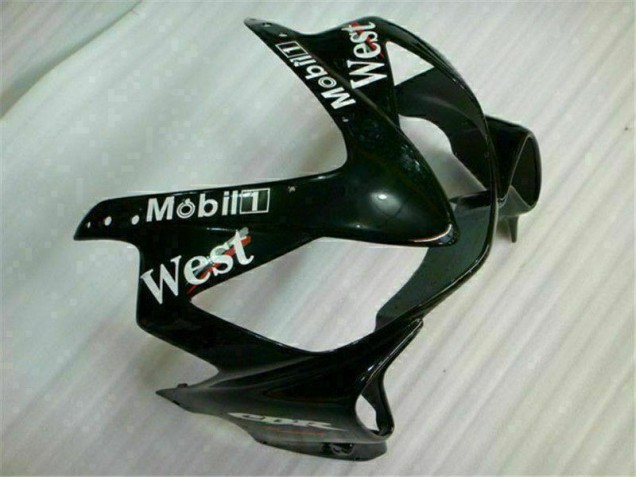 CBR 600 F4i 2001-2003 Verkleidungen - Weiß Schwarz West CBR 600 F4i 2001-2003 Verkleidungen - Weiß Schwarz West