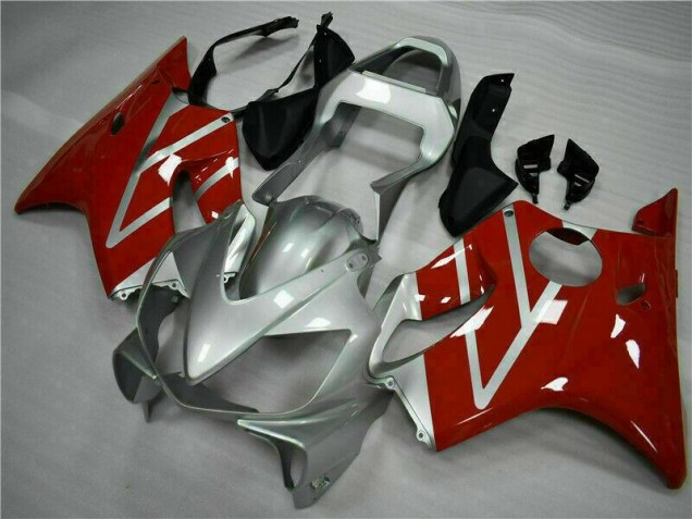 CBR 600 F4i 2001-2003 Vollverkleidung - Rot Silber CBR 600 F4i 2001-2003 Vollverkleidung - Rot Silber