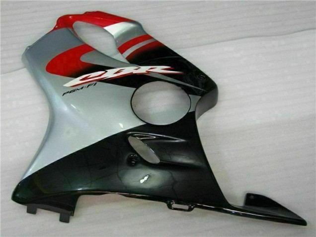 CBR 600 F4i 2004-2007 Verkleidung - Rot Silber CBR 600 F4i 2004-2007 Verkleidung - Rot Silber