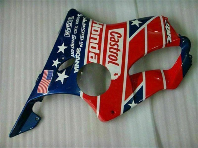 CBR 600 F4i 2004-2007 Verkleidungen - Blau Rot Castrol Zykluswelt CBR 600 F4i 2004-2007 Verkleidungen - Blau Rot Castrol Zykluswelt