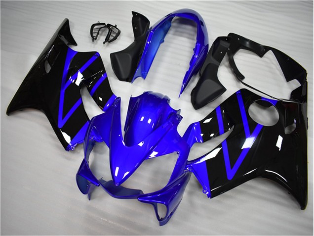 CBR 600 F4i 2004-2007 Verkleidungen - Blau Schwarz CBR 600 F4i 2004-2007 Verkleidungen - Blau Schwarz