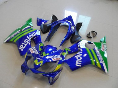 CBR 600 F4i 2004-2007 Verkleidungen - Blaus Movistar Castrol