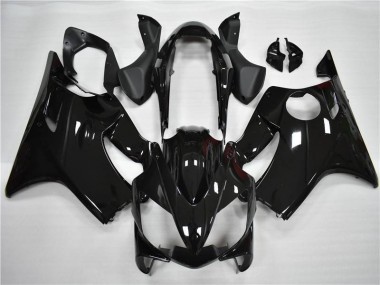 CBR 600 F4i 2004-2007 Verkleidungen - Glänzend Schwarz