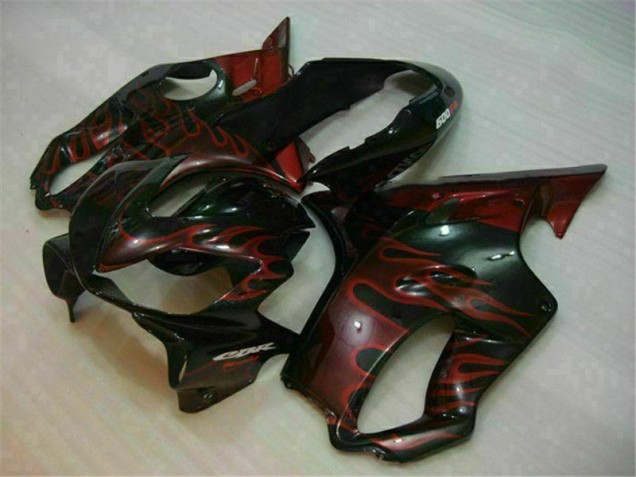 CBR 600 F4i 2004-2007 Verkleidungen - Rot Flamme CBR 600 F4i 2004-2007 Verkleidungen - Rot Flamme