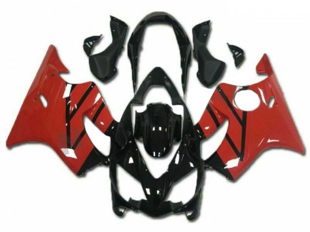 CBR 600 F4i 2004-2007 Verkleidungen - Rot Schwarz CBR 600 F4i 2004-2007 Verkleidungen - Rot Schwarz