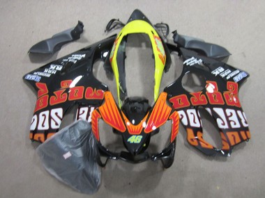 CBR 600 F4i 2004-2007 Verkleidungen - Schwarz Rot 46