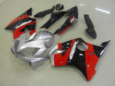 CBR 600 F4i 2004-2007 Verkleidungen - Schwarz Rot Silber