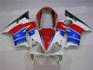 CBR 600 F4i 2004-2007 Verkleidungen - Weiß Rot