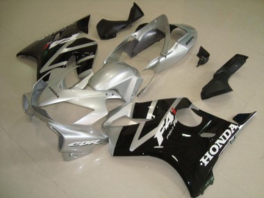 CBR 600 F4i 2004-2007 Vollverkleidung - Schwarz Silber