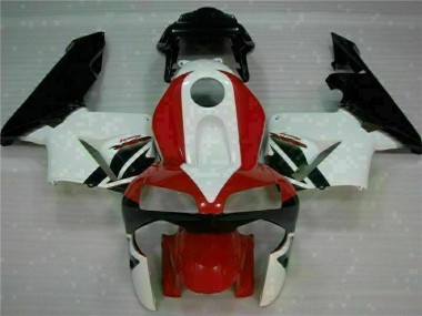 CBR 600 RR 2003-2004 Verkleidung - Rot Weiß
