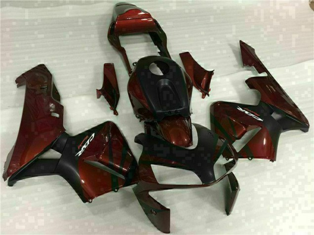 CBR 600 RR 2003-2004 Verkleidung - Schwarz Rot CBR 600 RR 2003-2004 Verkleidung - Schwarz Rot