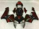 CBR 600 RR 2003-2004 Verkleidung - Schwarz Rot CBR 600 RR 2003-2004 Verkleidung - Schwarz Rot