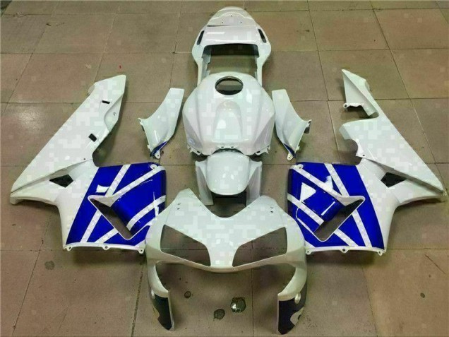 CBR 600 RR 2003-2004 Verkleidung - Weiß Blau CBR 600 RR 2003-2004 Verkleidung - Weiß Blau