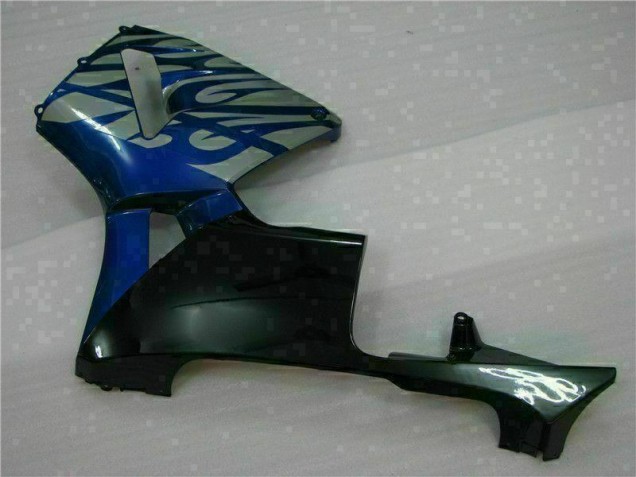 CBR 600 RR 2003-2004 Verkleidungen - Blau mit silberner Flamme CBR 600 RR 2003-2004 Verkleidungen - Blau mit silberner Flamme