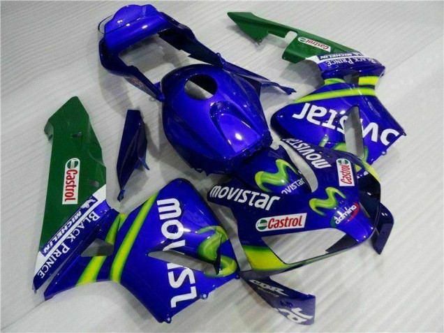 CBR 600 RR 2003-2004 Verkleidungen - BlauGrün Movistar Castrol CBR 600 RR 2003-2004 Verkleidungen - BlauGrün Movistar Castrol