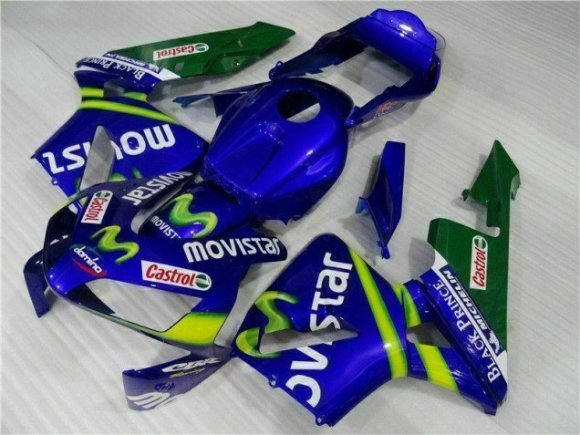 CBR 600 RR 2003-2004 Verkleidungen - BlauGrün Movistar Castrol CBR 600 RR 2003-2004 Verkleidungen - BlauGrün Movistar Castrol
