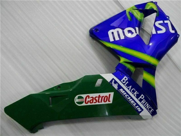 CBR 600 RR 2003-2004 Verkleidungen - BlauGrün Movistar Castrol CBR 600 RR 2003-2004 Verkleidungen - BlauGrün Movistar Castrol