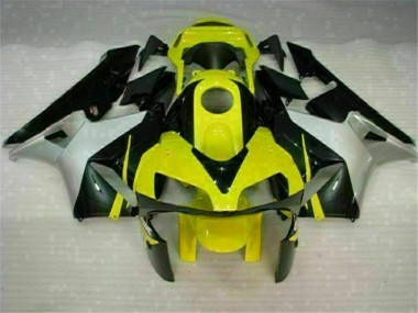 CBR 600 RR 2003-2004 Verkleidungen - Gelb Schwarz