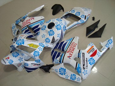 CBR 600 RR 2003-2004 Verkleidungen - Nastro Azzurro