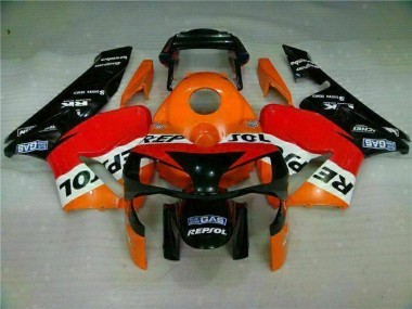 CBR 600 RR 2003-2004 Verkleidungen - Orange Repsol