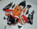 CBR 600 RR 2003-2004 Verkleidungen - Orange Rot Schwarz Repsol CBR 600 RR 2003-2004 Verkleidungen - Orange Rot Schwarz Repsol