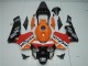CBR 600 RR 2003-2004 Verkleidungen - Orange Rot Schwarz Repsol CBR 600 RR 2003-2004 Verkleidungen - Orange Rot Schwarz Repsol