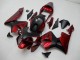 CBR 600 RR 2003-2004 Verkleidungen - Rot Schwarz CBR 600 RR 2003-2004 Verkleidungen - Rot Schwarz