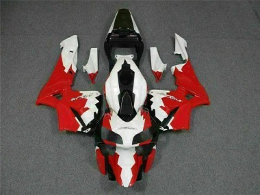 CBR 600 RR 2003-2004 Verkleidungen - Rot Weiß