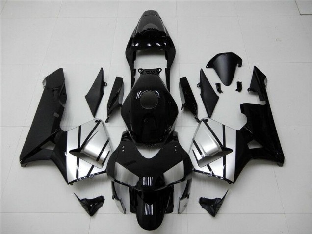 CBR 600 RR 2003-2004 Verkleidungen - Schwarz Silber CBR 600 RR 2003-2004 Verkleidungen - Schwarz Silber
