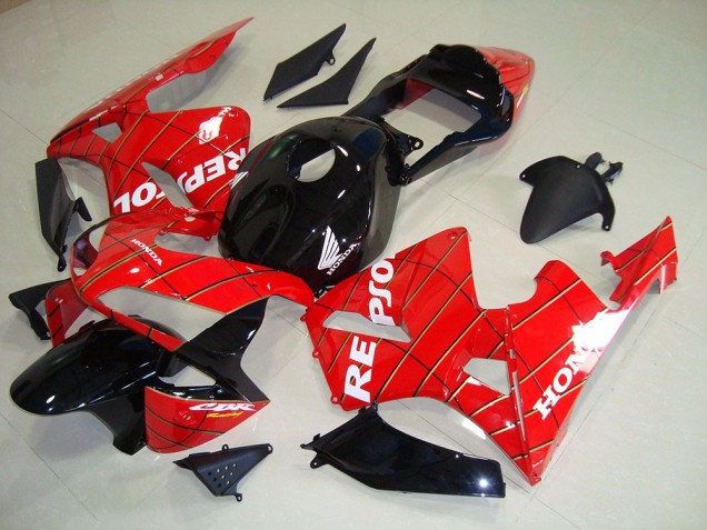 CBR 600 RR 2003-2004 Verkleidungen - Schwarz Spider Man Repsol CBR 600 RR 2003-2004 Verkleidungen - Schwarz Spider Man Repsol
