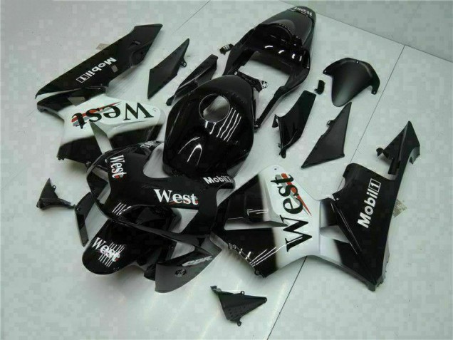 CBR 600 RR 2003-2004 Verkleidungen - Schwarz West CBR 600 RR 2003-2004 Verkleidungen - Schwarz West