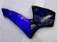 CBR 600 RR 2003-2004 Verkleidungen - Schwarz mit Blaur Flamme CBR 600 RR 2003-2004 Verkleidungen - Schwarz mit Blaur Flamme