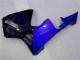 CBR 600 RR 2003-2004 Verkleidungen - Schwarz mit Blaur Flamme CBR 600 RR 2003-2004 Verkleidungen - Schwarz mit Blaur Flamme