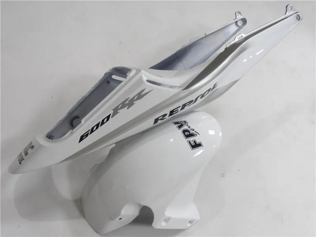 CBR 600 RR 2003-2004 Verkleidungen - Silber Weiß Schwarz Repsol CBR 600 RR 2003-2004 Verkleidungen - Silber Weiß Schwarz Repsol