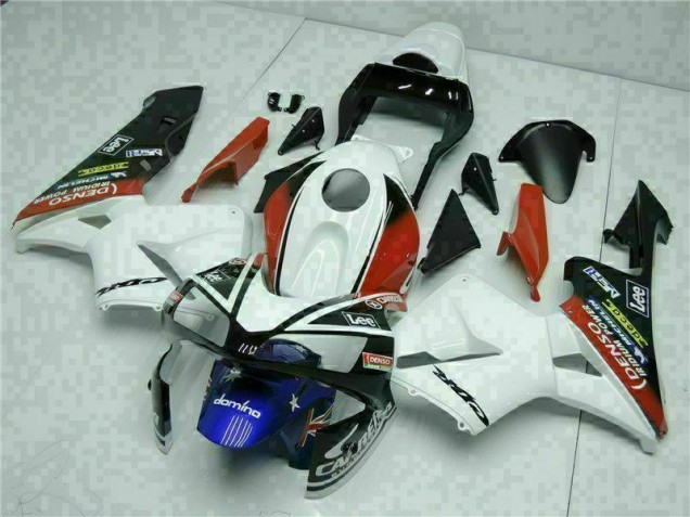 CBR 600 RR 2003-2004 Verkleidungen - Weiß Blau CBR 600 RR 2003-2004 Verkleidungen - Weiß Blau