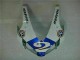 CBR 600 RR 2003-2004 Verkleidungen - Weiß Blau R 2