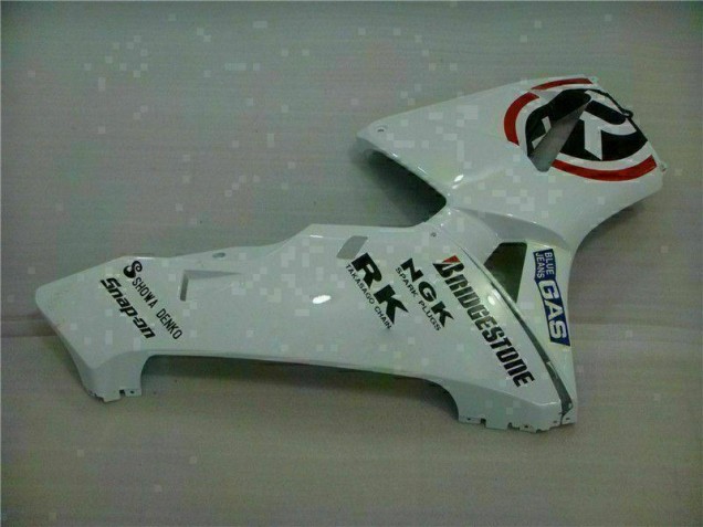 CBR 600 RR 2003-2004 Verkleidungen - Weiß Blau R 2