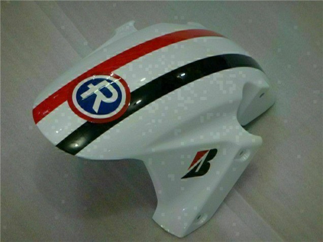 CBR 600 RR 2003-2004 Verkleidungen - Weiß Blau R 2